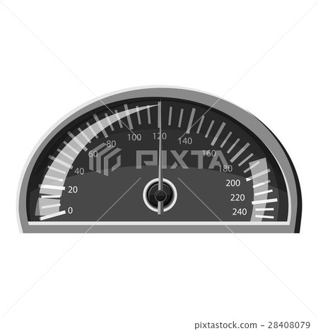 Speedometer 120 km in hour icon Speedometer 120 km in hour icon 28408079