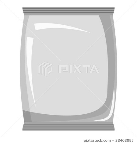 Packaging icon, gray monochrome style 28408095