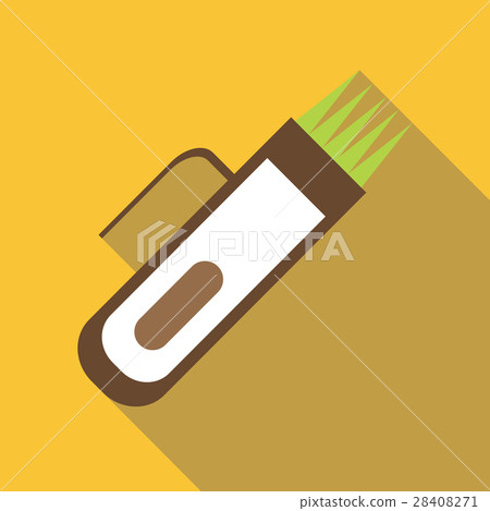 Hair clipper icon, flat style Hair clipper icon, flat style 28408271