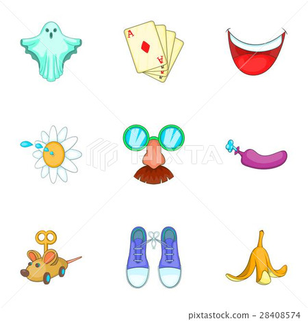 Trick icons set, cartoon style - Stock Illustration [28408574] - PIXTA