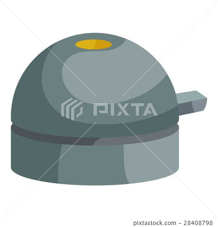 Bicycle bell icon, isometric style 28408798