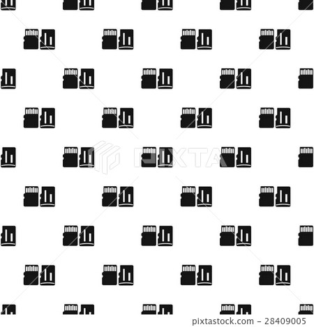 SD memory cards pattern, simple style SD memory cards pattern, simple style 28409005