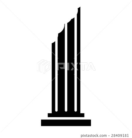 Column icon, simple style Column icon, simple style 28409181