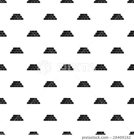 Bars or bullions pattern, simple style Bars or bullions pattern, simple style 28409182