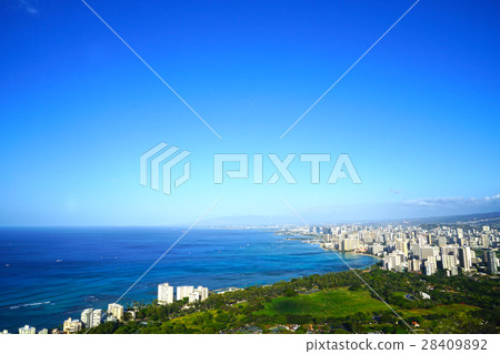 查看從夏威夷鑽石頭 28409892