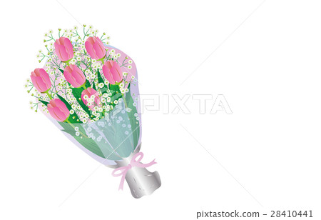 Bouquet tulip pink Bouquet tulip pink 28410441