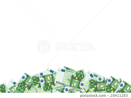 Background material frame Euro 28411283