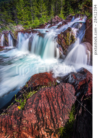 Red Rock Falls, Glacier National Park 28412394