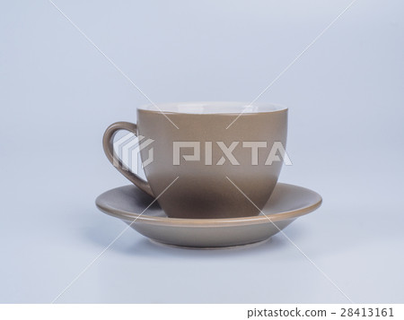 Coffe cup isolated on white background close up 28413161