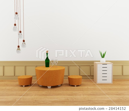 dinner with wine in the modern wood room interior dinner with wine in the modern wood room interior 28414152