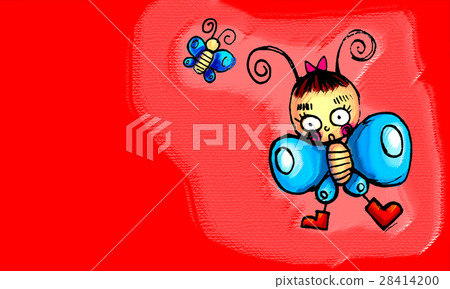 The butterfly is beautiful 28414200