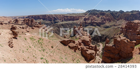 Charyn canyon in Almaty region of Kazakhstan. 28414393