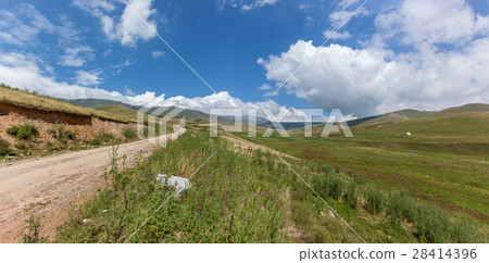 Steppe Kazakhstan, Trans-Ili Alatau, plateau Assy, 28414396