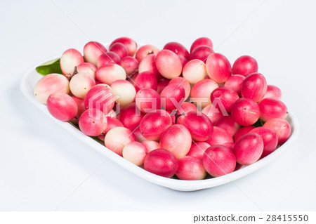 the bengal-currants on white dish the bengal-currants on white dish 28415550
