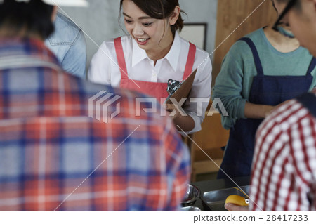 專業男性烹飪學校教師教授 專業男性烹飪學校教師教授 28417233