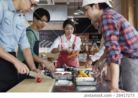 Professor of Professional Male Cooking School Teacher Professor of Professional Male Cooking School Teacher 28417273