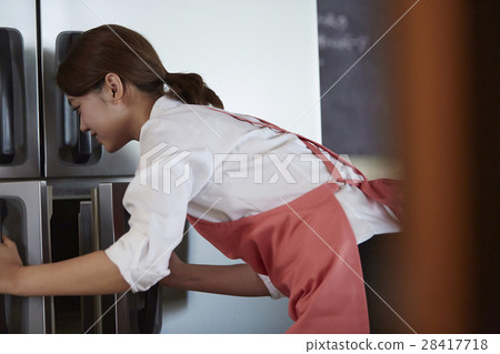 Cooking classroom teacher 28417718