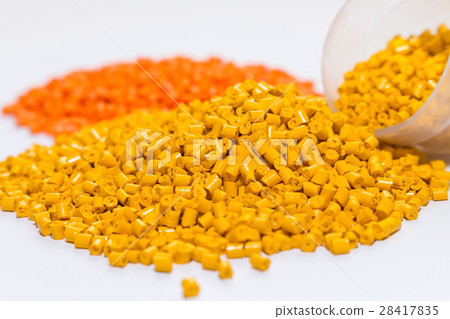 Polymeric dye. Plastic pellets. 28417835