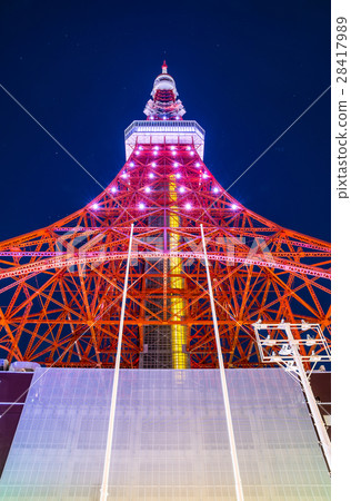 2017年2月拍攝的東京鐵塔滿月鑽石面紗 28417989