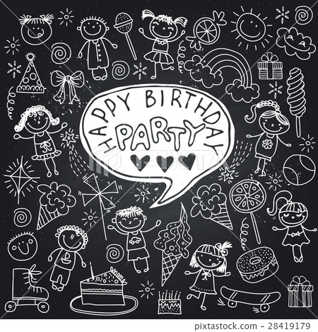 Poster for the birthday greetings. 28419179