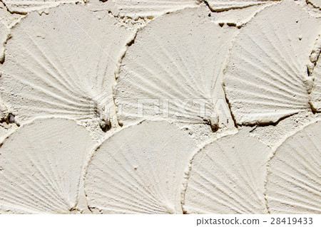 Background of cement wall is plaster rough style Background of cement wall is plaster rough style 28419433