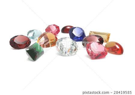 Various gemstones, jewelry 28419585