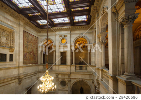 The public room in Cityhall of Barcelona 28420686