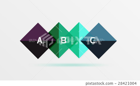 Square geometric abstract background 28421004