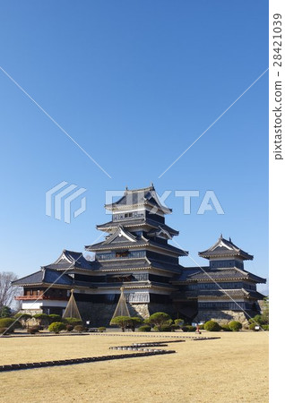信州松本國寶松本城本丸花園仙石時代總統當代建築12松本松本旅遊中心之一 28421039