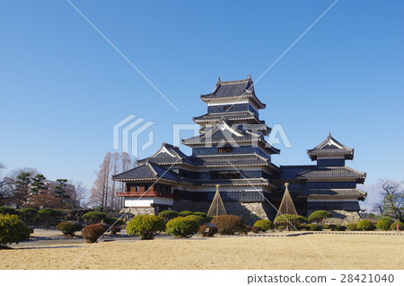 信州松本國寶松本城本丸花園仙石時代總統當代建築12松本松本旅遊中心之一 信州松本國寶松本城本丸花園仙石時代總統當代建築12松本松本旅遊中心之一 28421040