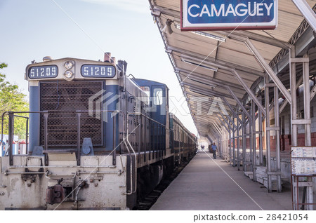 Train station in Camaguey, Cuba 28421054