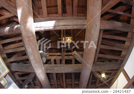 信州國寶松本城天頂頂層結構Junki(飛濺)結構 信州國寶松本城天頂頂層結構Junki(飛濺)結構 28421487