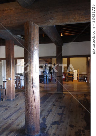 Shinshu national treasure Matsumoto Castle Internal dry tower The craftmen of the internal craftmen have a splendid logarithmic finish Shinshu national treasure Matsumoto Castle Internal dry tower The craftmen of the internal craftmen have a splendid logarithmic finish 28421729