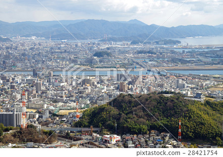 從Oni Shiroyama看到的廣島市 28421754