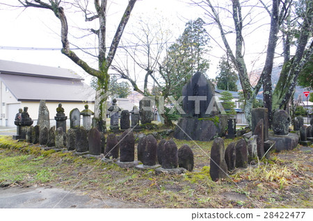 Shinshu Kitaazumi白馬文化財產Sky Pass Gwassa石佛石佛像江戶時代復興的佛像 28422477