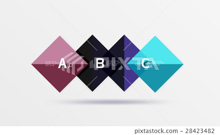 Glossy squares with text, abstract geometric Glossy squares with text, abstract geometric 28423482