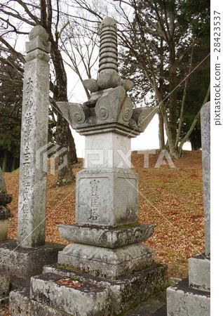 The cultural asset of Shinshu Moriya Sadaharu's grandfather Moriya Sadako's Treasure Bell Tower Overlooking view (Komagane-shi Minami Katsuhiko main line) 28423537