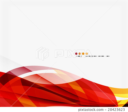 Business wave corporate template 28423623