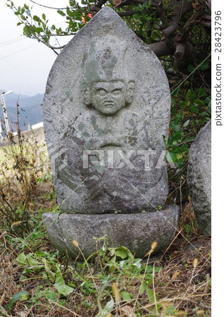 信州的文化資產傑作守谷貞治的石頭佛頭Kansei菩薩正面觀(Ina shi Saizu Nearby Akagi) 信州的文化資產傑作守谷貞治的石頭佛頭Kansei菩薩正面觀(Ina shi Saizu Nearby Akagi) 28423796