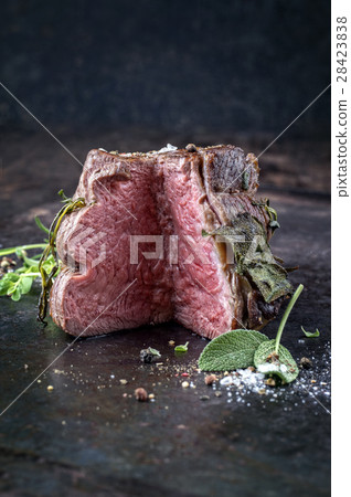 Sirloin Steak on old Sheet Sirloin Steak on old Sheet 28423838