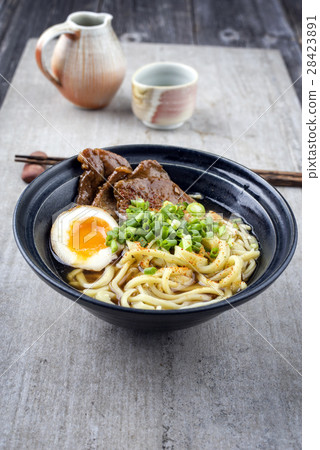 Ramen Wagyu Soup in Bowl Ramen Wagyu Soup in Bowl 28423891