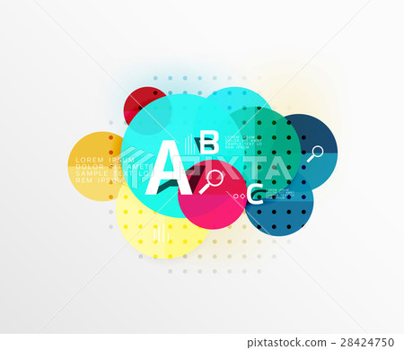 Vector circle banner Vector circle banner 28424750