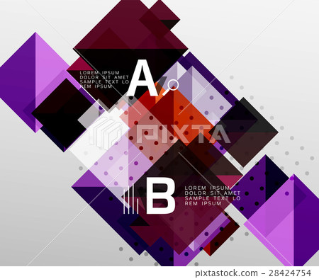 Square infographic banner. Square infographic banner. 28424754