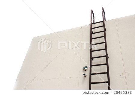 old stair industrial metal rusted to water tank old stair industrial metal rusted to water tank 28425388