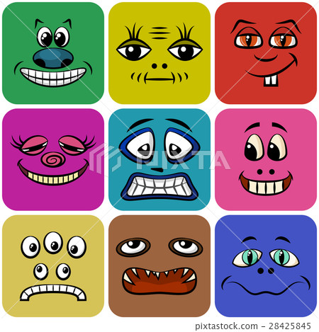 Monster Smileys, Set 28425845
