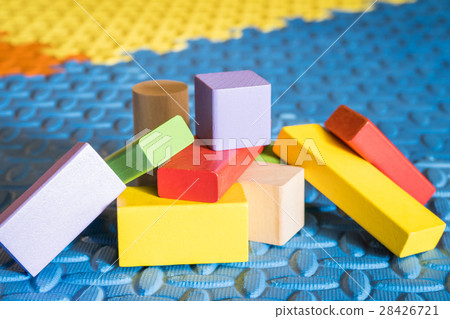 colorful block toys 28426721