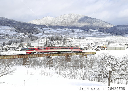 長野電鐵在冬天 28426768