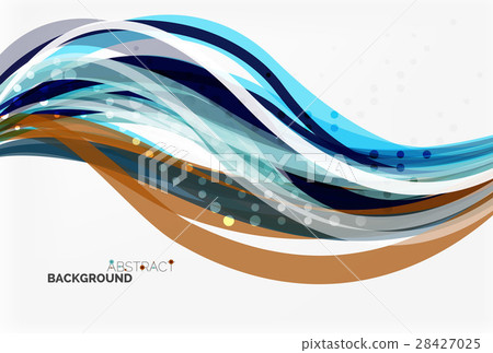 Flowing abstract background Flowing abstract background 28427025
