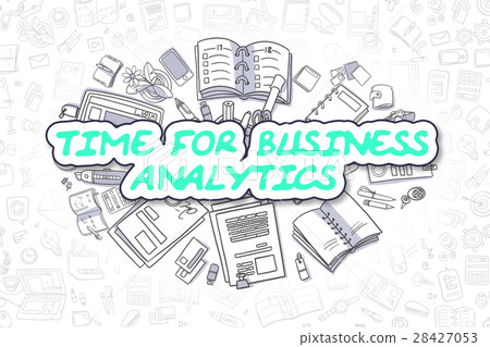 Time For Business Analytics - Business Concept. 28427053