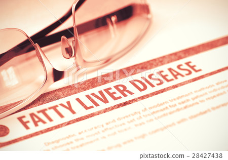 Fatty Liver Disease. Medicine. 3D Illustration. Fatty Liver Disease. Medicine. 3D Illustration. 28427438